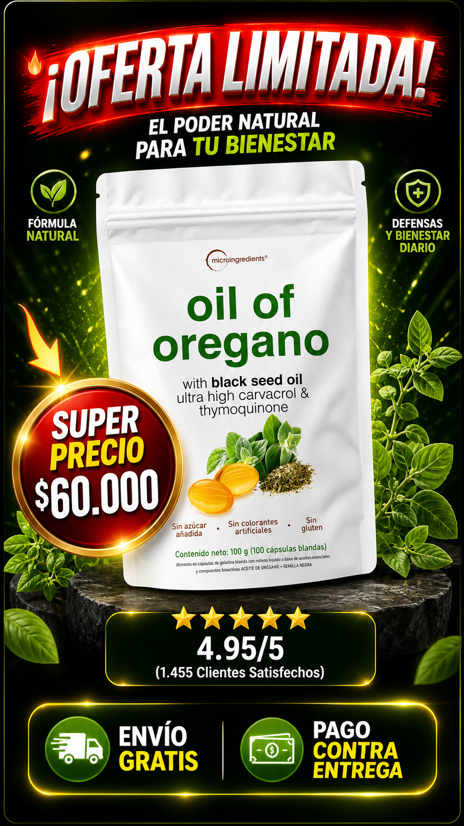 Aceite De Oregano